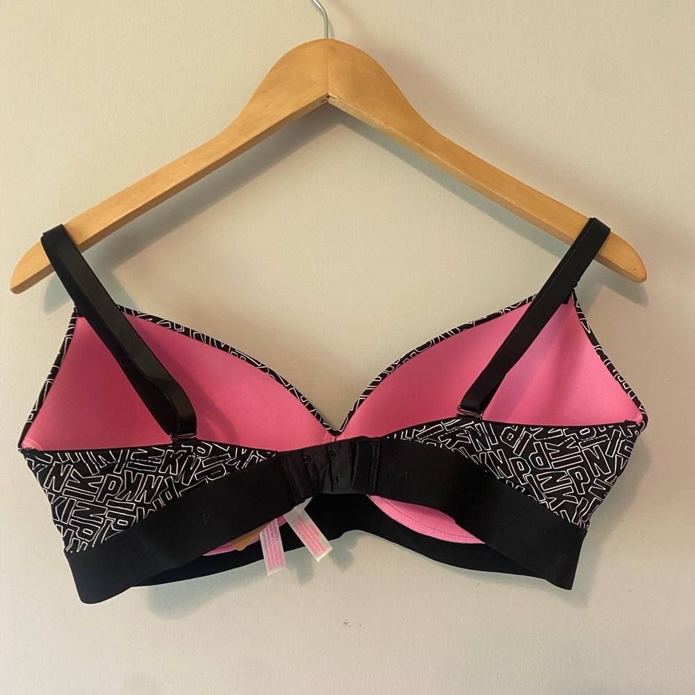 NWT VS PINK Wear Everywhere Lightly Lined Wireless Bra size 36DD - Picture 2 of 7